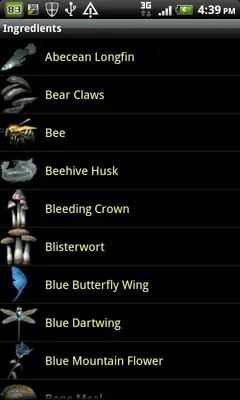 Skyrim Alchemist android App screenshot 3